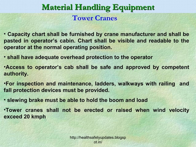 Safe Material Handling | PPT