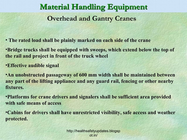 Safe Material Handling | PPT