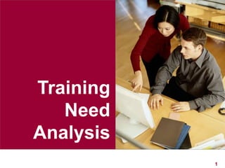1
Training
Need
Analysis
 