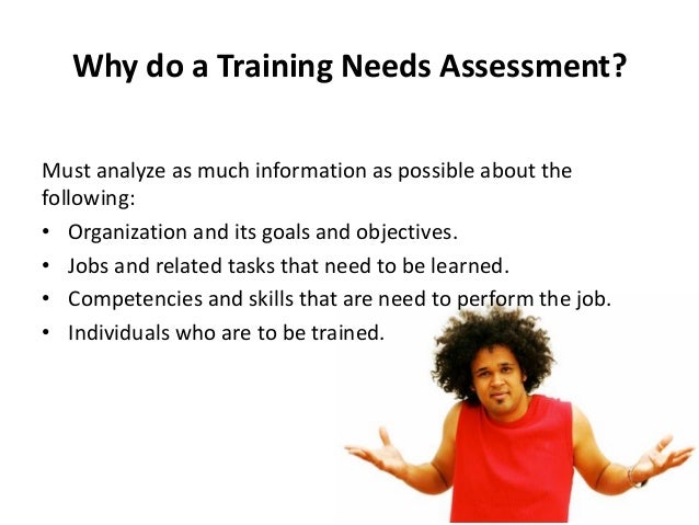 Training Need Assessment