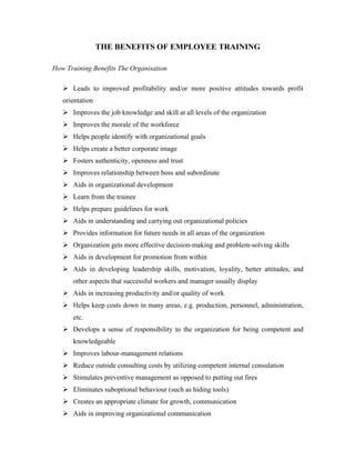 Training need identification | PDF