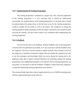 Training need identification | PDF