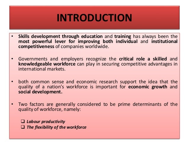 Case study of training need analysis