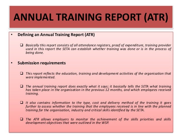 How to write a skills audit report