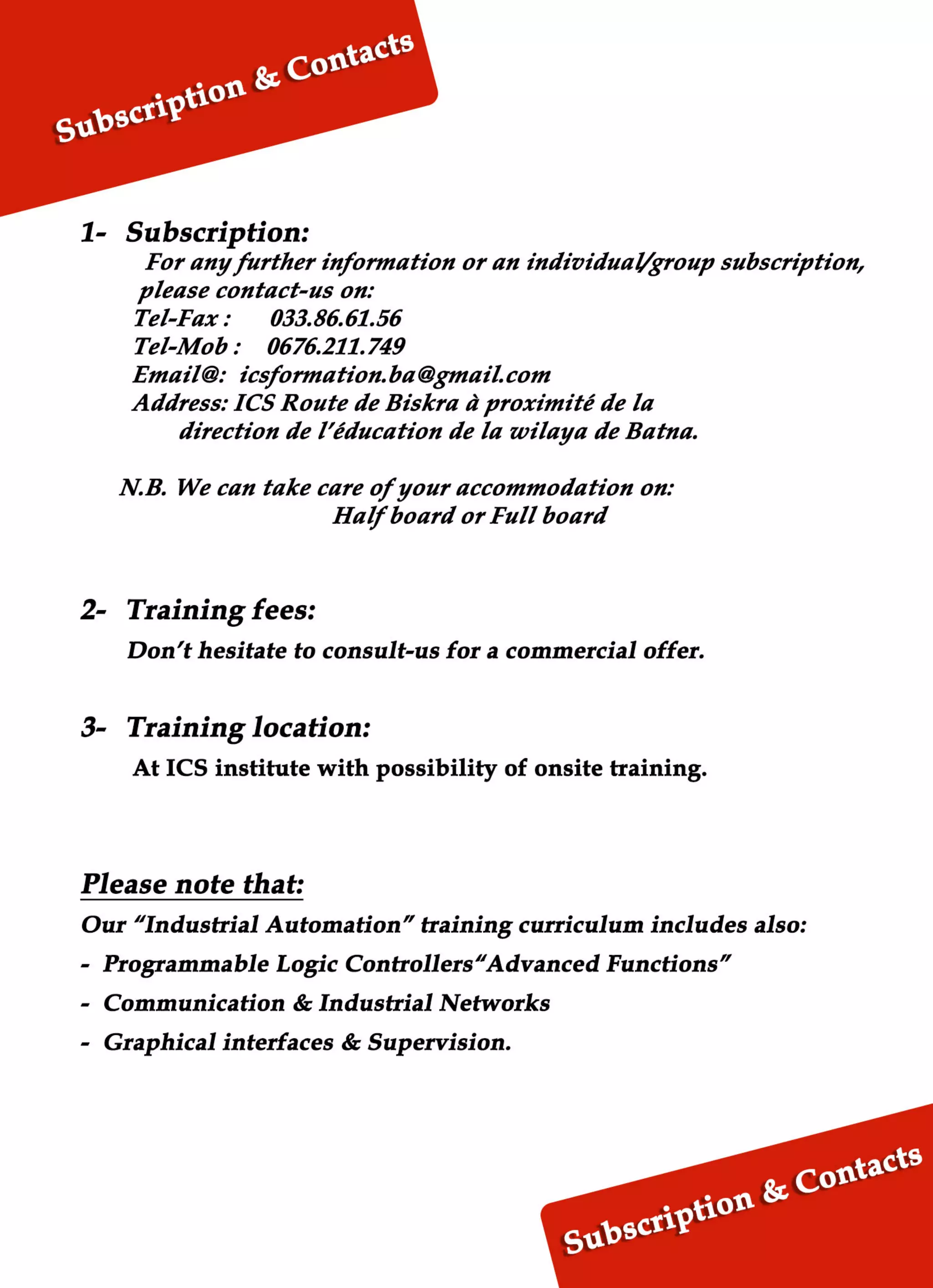 Programmable Logic Controllers Training 