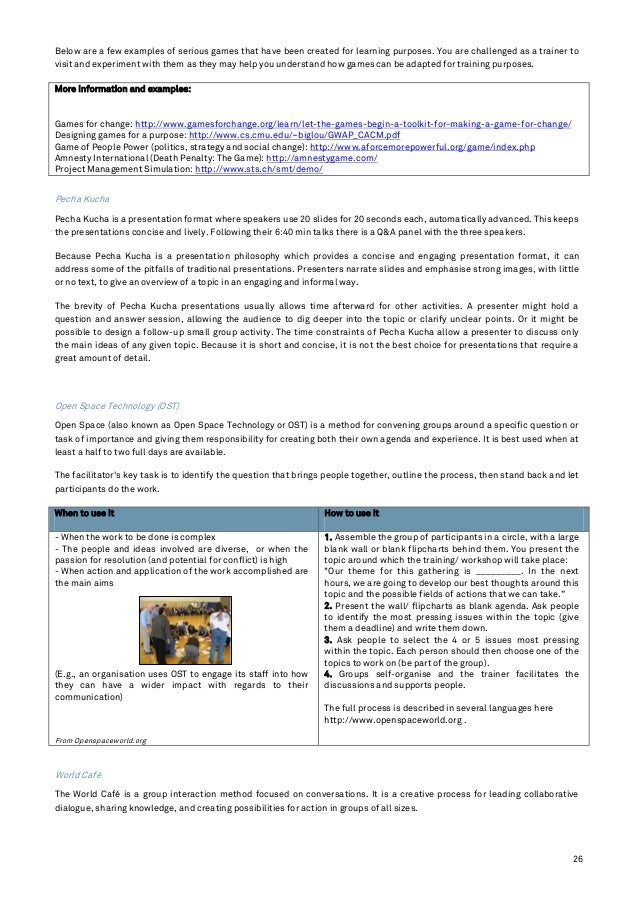 Training Of Trainers Manual