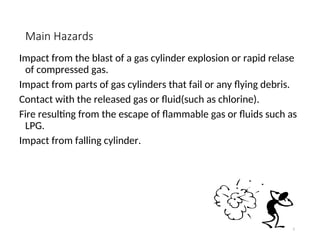 Gas Cylinders Handling, Storage and operation | PPT