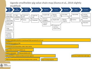 Training on management of endemic diseases for pig value chains in Uganda