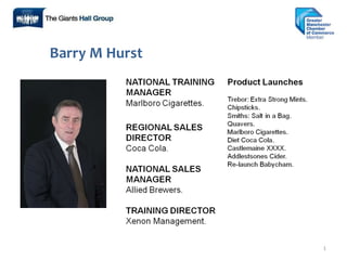 Barry M Hurst 