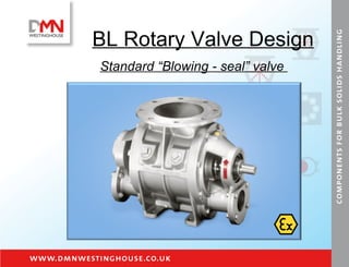 BL Rotary Valve Design Standard “Blowing - seal” valve  