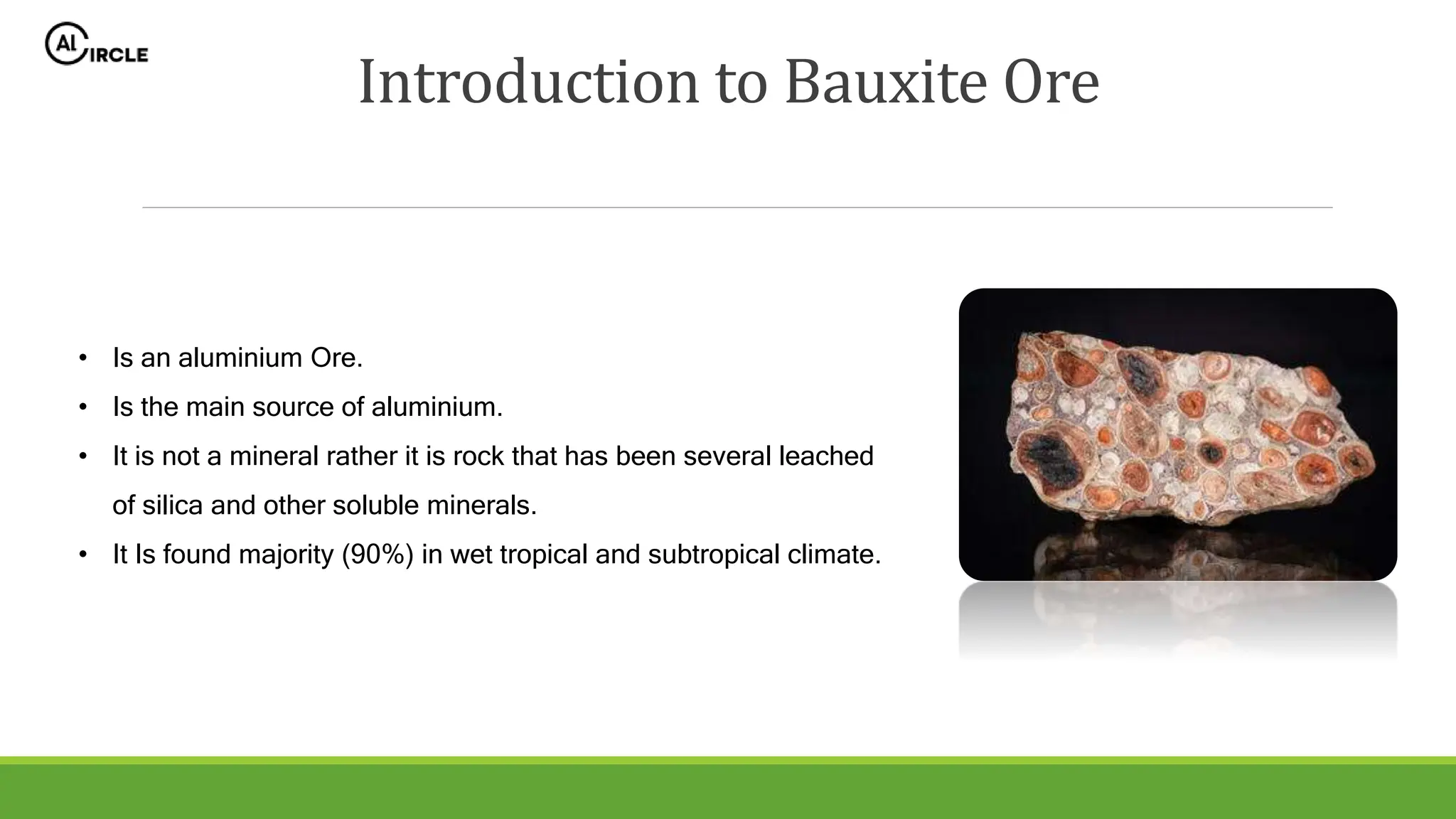 Introduction to Aluminium Industry for beginners.pptx
