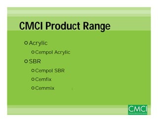 Training presentation [cmci] | PDF