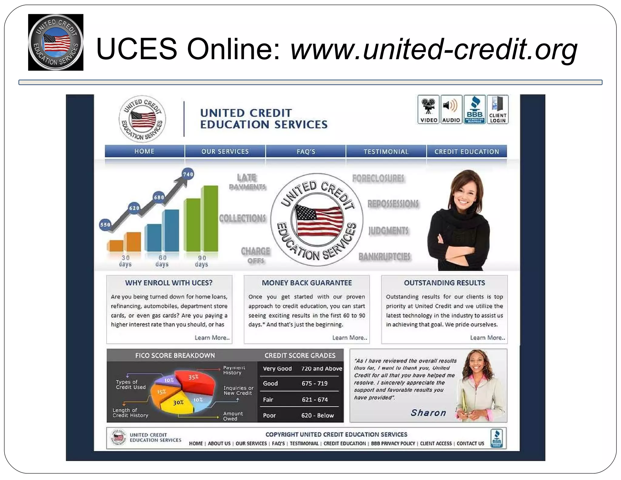 UCES Online:  www.united-credit.org 