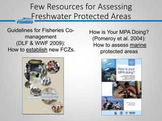 Training presentation for fish conservation zone assessment guidebook ...