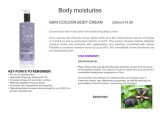  Soap free for calm, hydrated skin