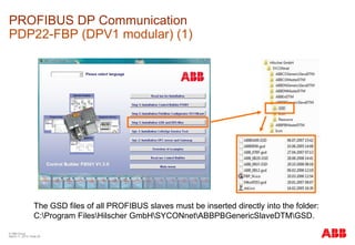 communication AC500 profibus dp s500-i/os basic module | PDF
