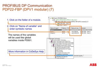 communication AC500 profibus dp s500-i/os basic module | PDF