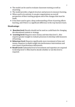 Training program effectiveness a measuring instrument (1) | PDF