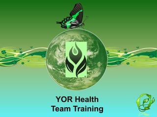 YOR Health Team Training  