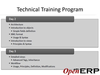 Technical Training Program
 