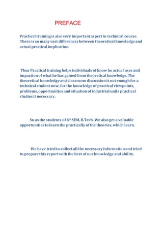 Training report | DOCX