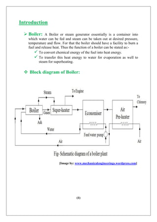 Training report- Boiler and Thermal Plants. | PDF