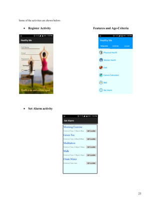 android app development training report | PDF