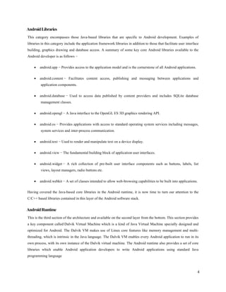 android app development training report | PDF
