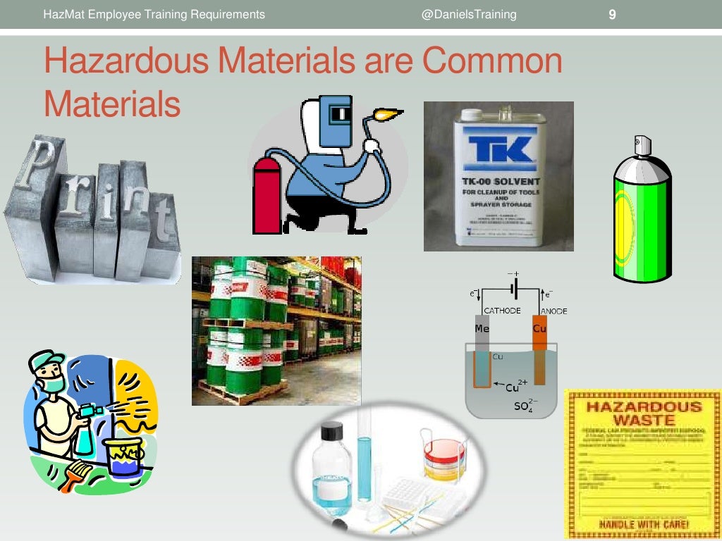 Training Requirements for HazMat Employees