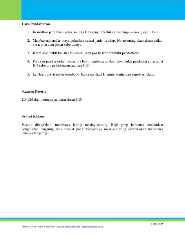 PELATIHAN APLIKASI GIS UNTUK PENGELOLA BASIS DATA BASIC 