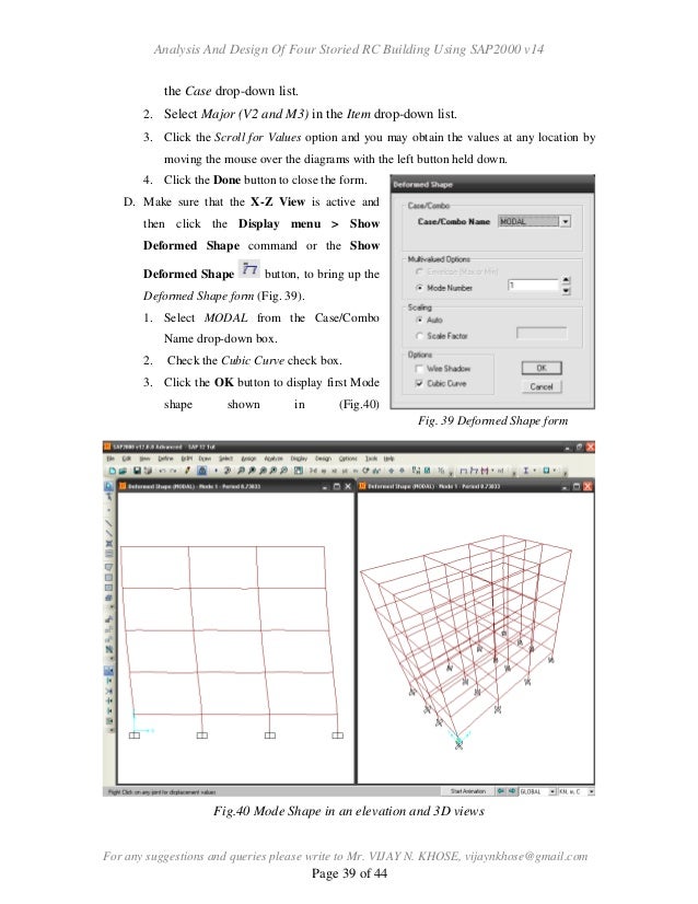 Analysis And Design Of D Rc Building Using Sap Analysis And Design Of D Rc Building Using Sap