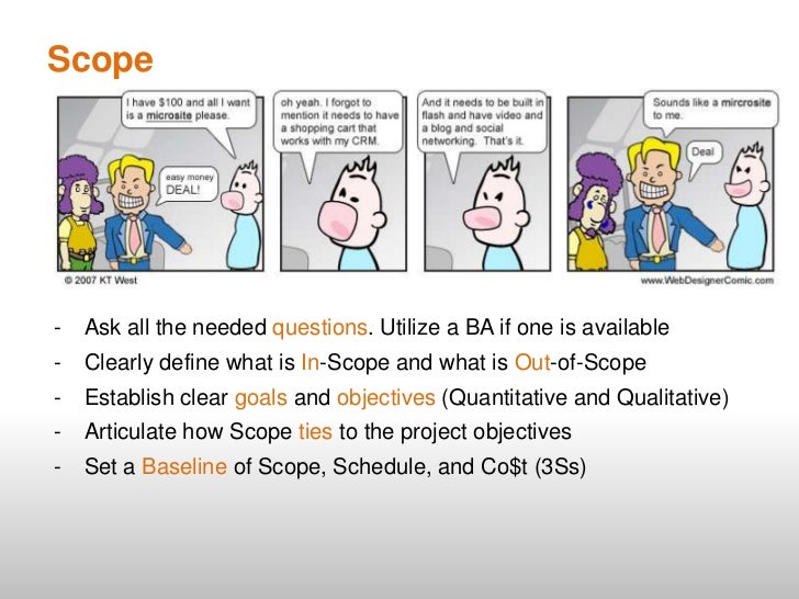 Training Scope Creep Linked In