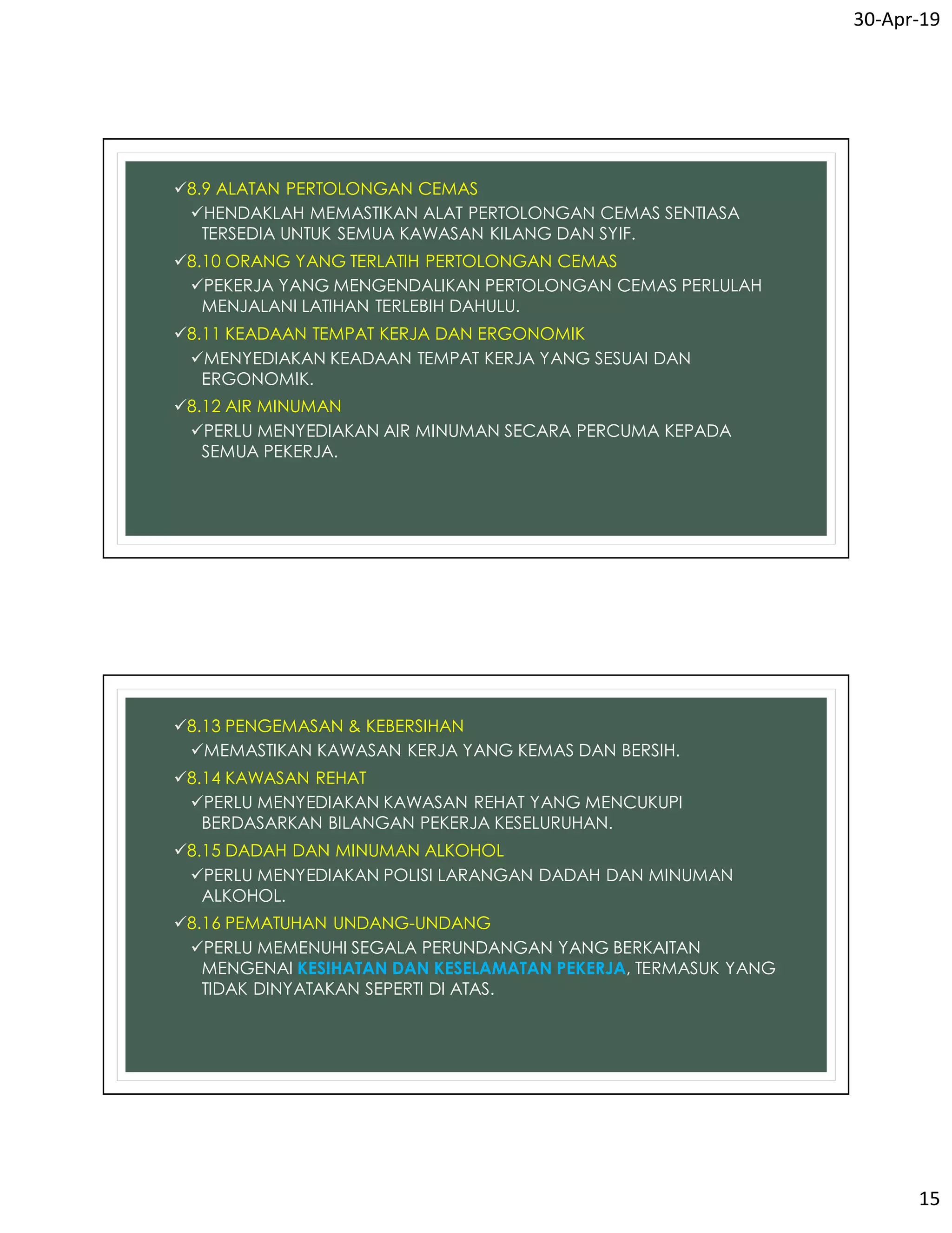 IKEA Iway Standard Requirement (Malay Version) | PDF