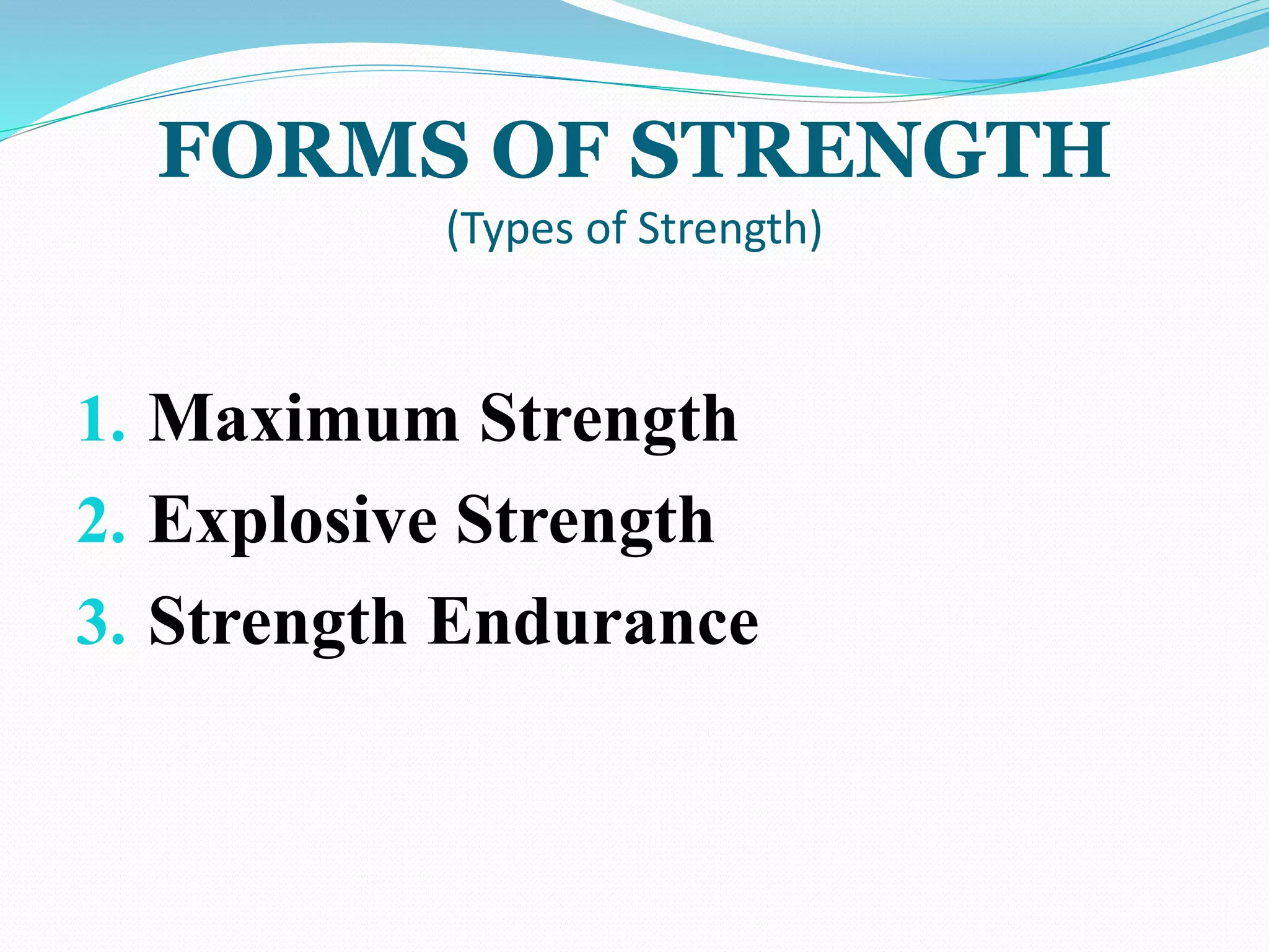Mean, Methods and Development of Strength Training | PPTX