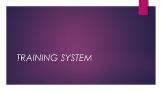Training system | PPT