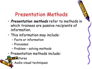 Training techniques | PPT