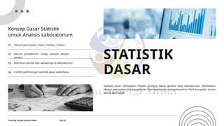 Training Teknik Analisis Data Laboratorium.pptx