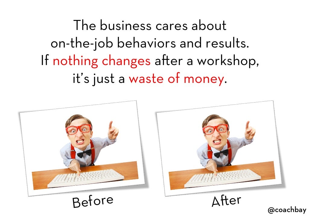 The business cares about onthejob