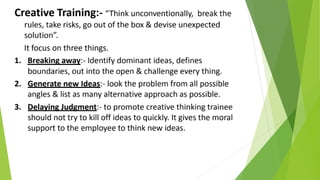 Training- types & methods | PDF
