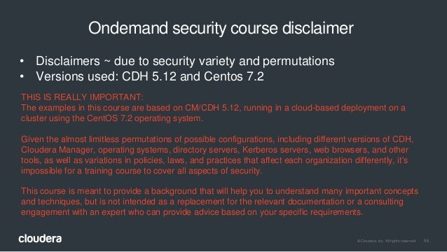 cloudera training secure your cloudera cluster my chart cdh