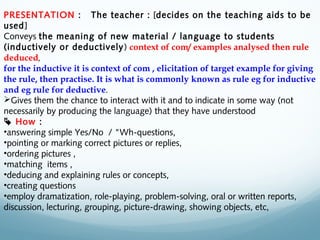 Deductive Lesson Plan Example Lesson Plan | PPT
