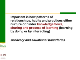 Analysing and documenting innovation and innovation processes