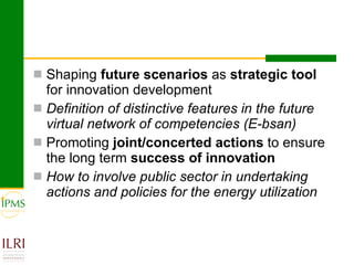 Analysing and documenting innovation and innovation processes