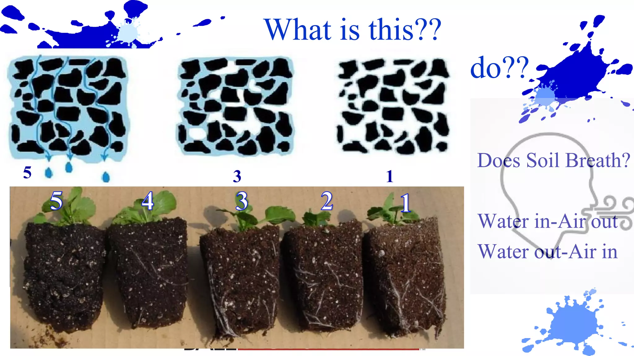 Copyright 2020 Ball Horticultural Company
Does Soil Breath?
Water in-Air out
Water out-Air in
What is this??
What are you trying to do??
5 3 1
 