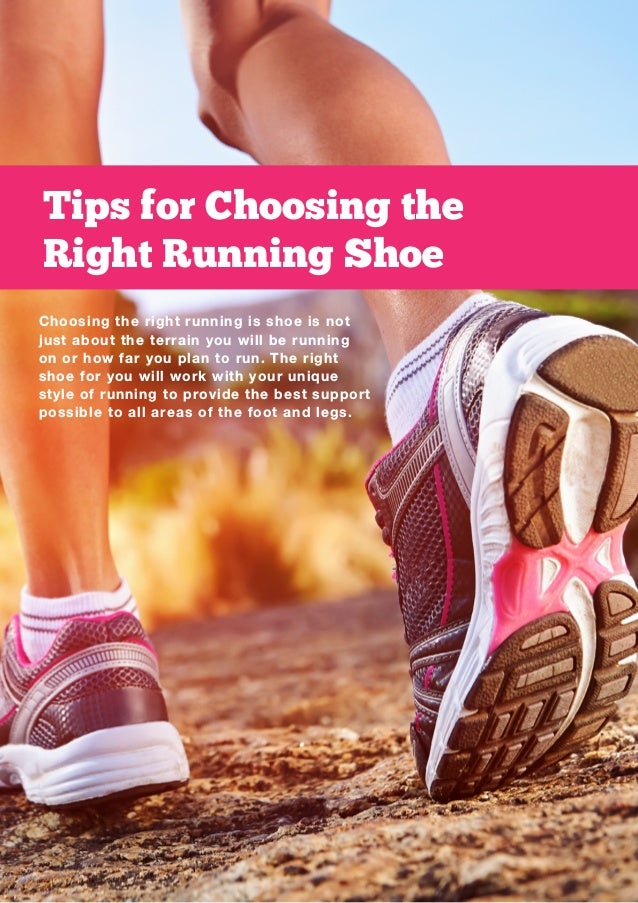 choosing the right running shoe