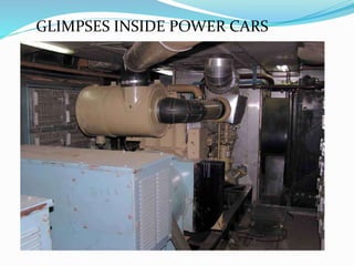 GLIMPSES INSIDE POWER CARS
 