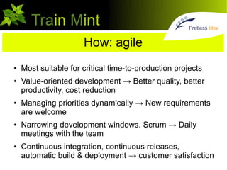 The Train Mint project: an Agile solution for interoperability ...