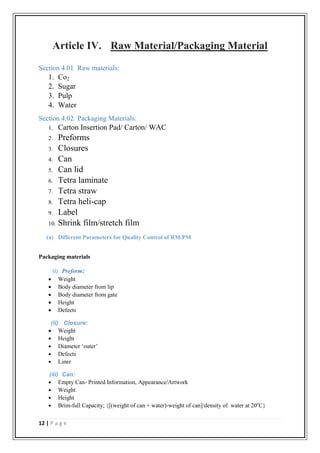 Trainning report pepsico_![1] | PDF