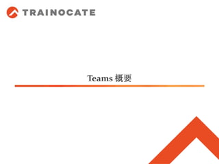 Teams 概要
 