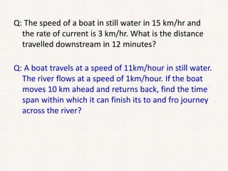 Time Speed & Distance | PPTX